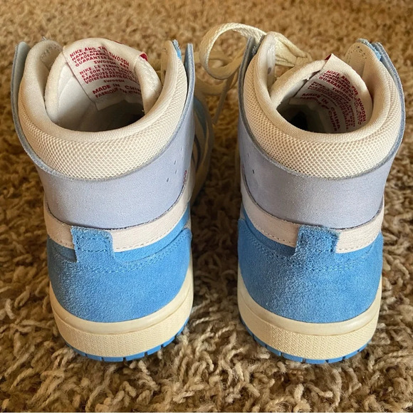 Nike Jordan 1 High Zoom Air CMFT 2 Phantom University Blue - Picture 5 of 11